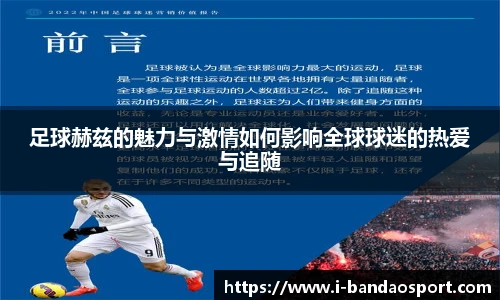 足球赫兹的魅力与激情如何影响全球球迷的热爱与追随